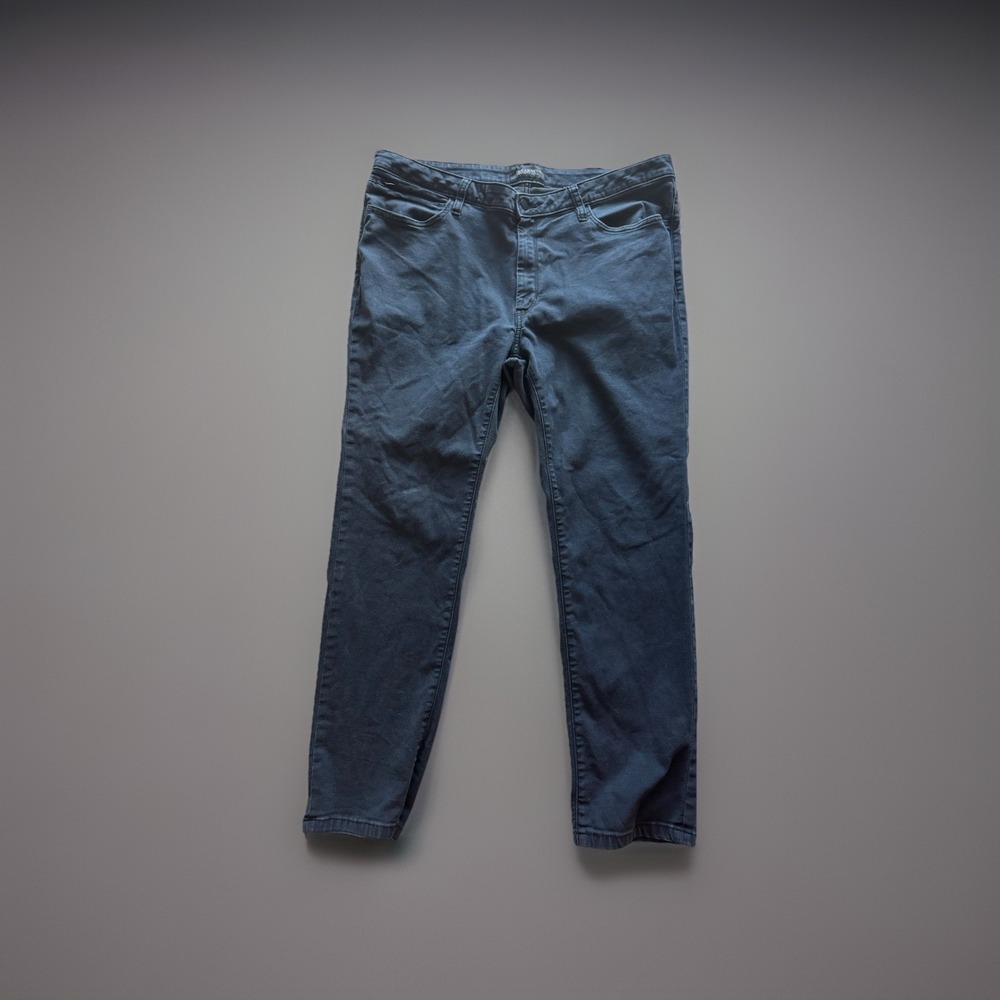 Kenneth Cole 'Awearness' Dark Wash Blue Denim Jeans, Men's 38x30